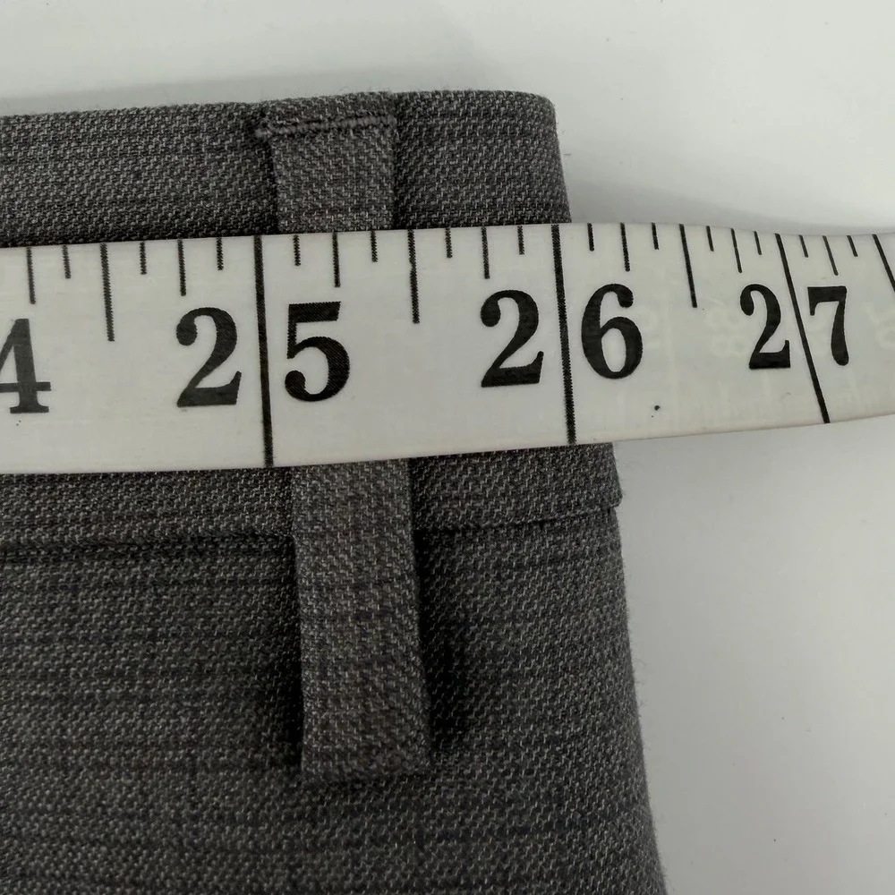Shaquille O'Neal XLG Big Tall Stretch Dress Pants Men's 52W‎ x 32L Gray New